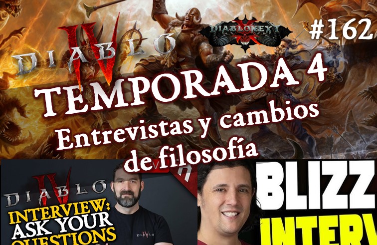 Directo #162: Entrevistas y cambios de filosofía en Diablo IV